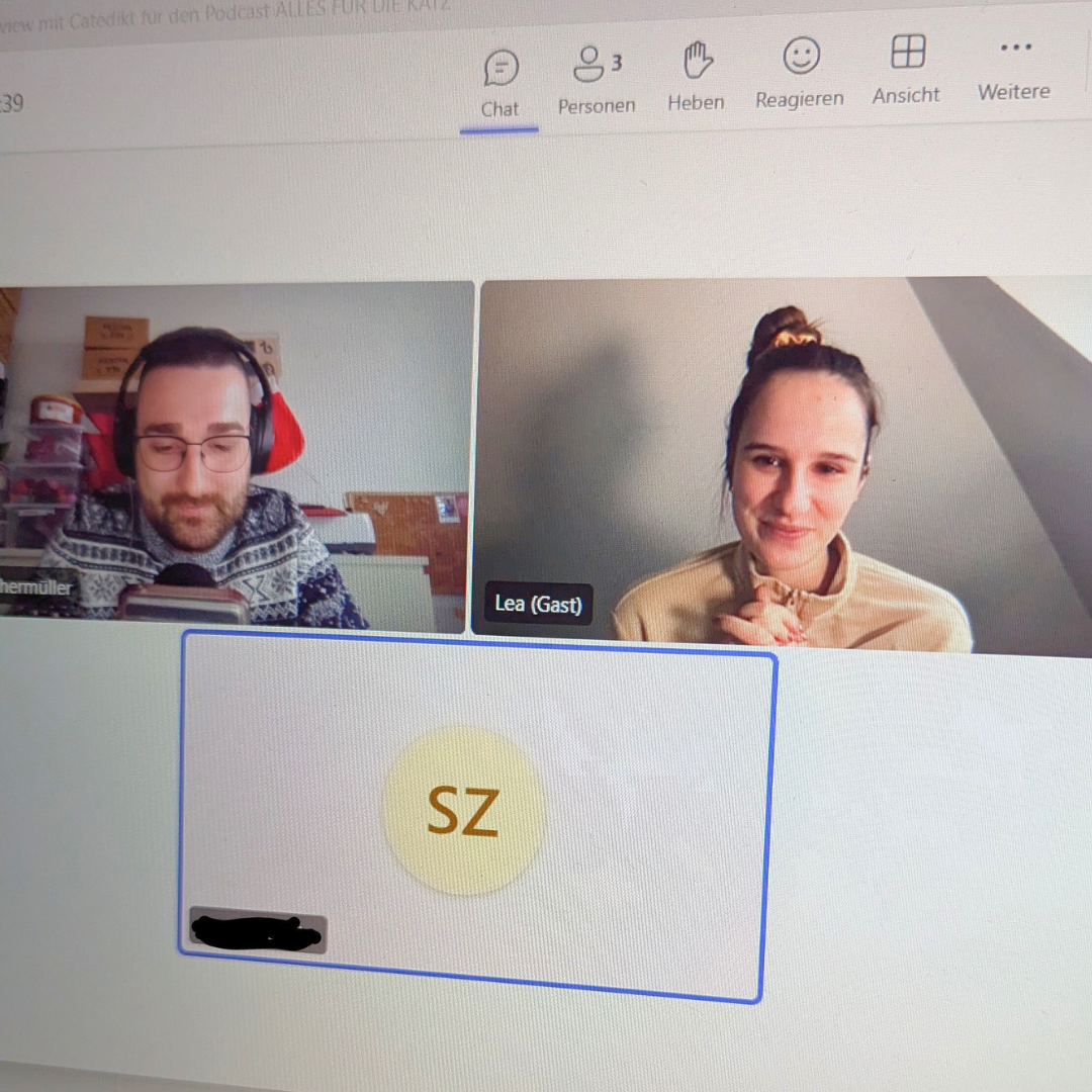 Zu Gast beim „Alles für die Katz“-Podcast 🎙🐱