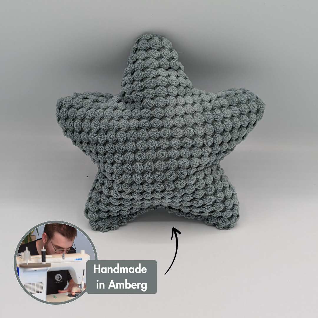 Stern Kissen - Baldrian & Katzenminze