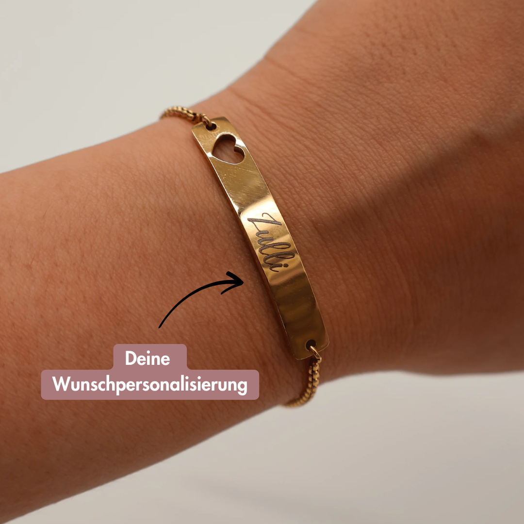 Armbänder mit Wunschpersonalisierung
