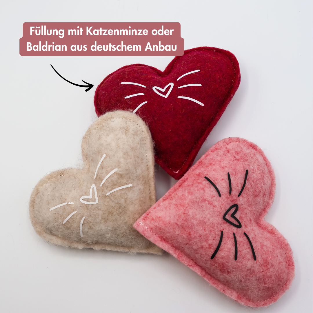 Schnurrherz - Katzenminze & Baldriankissen