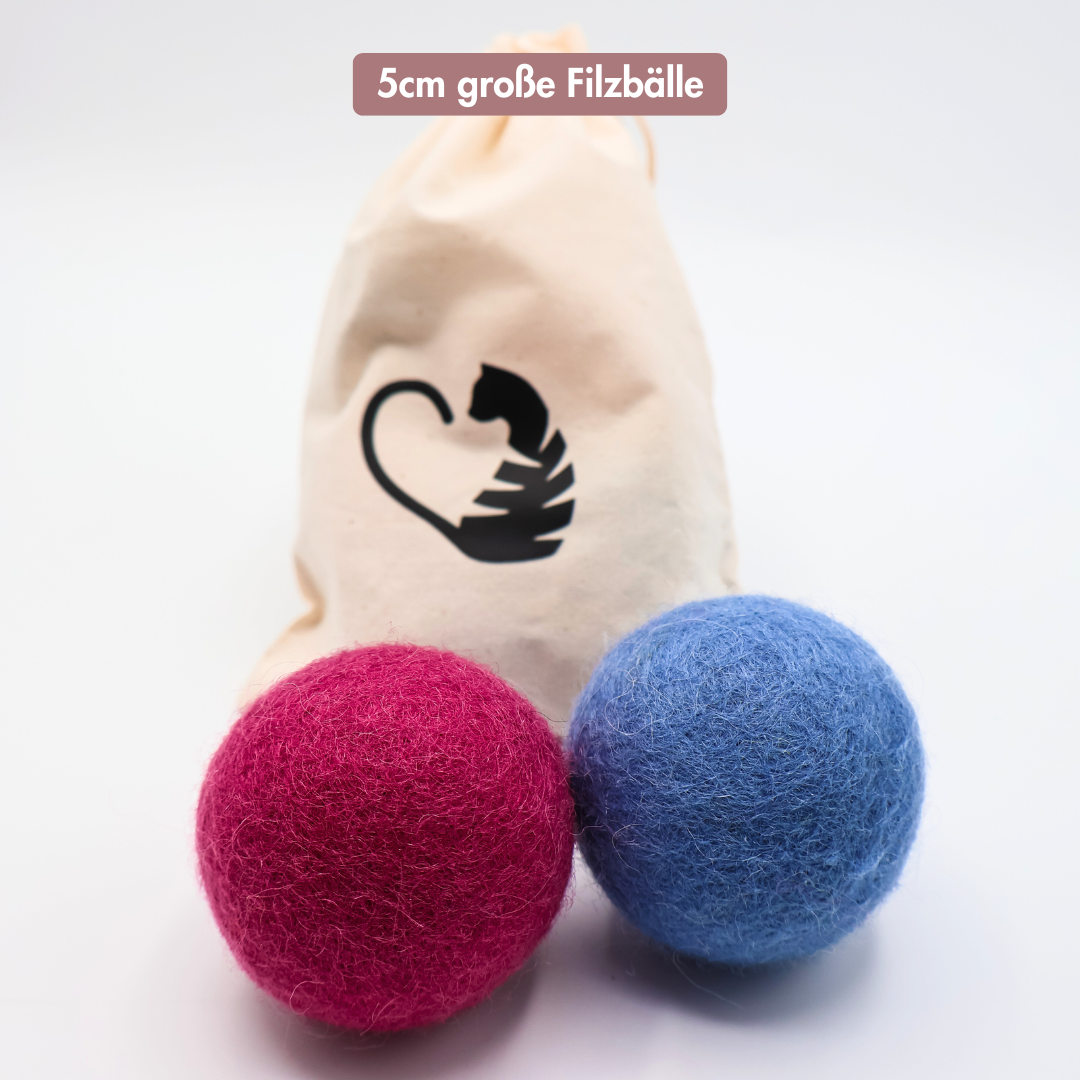 Große Filzbälle 5cm