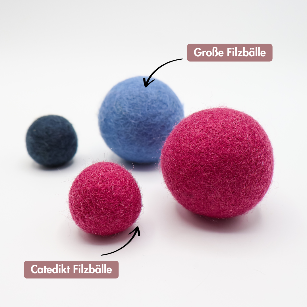 Große Filzbälle 5cm