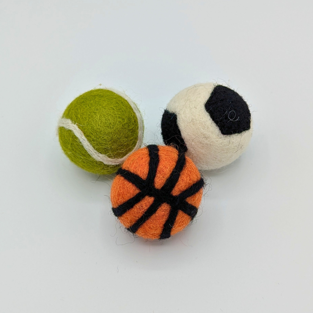 Design-Filzbälle 4cm